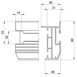 Aludeck Light 2x1